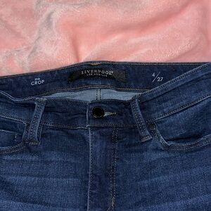 Liverpool Cropped Jeans size 4